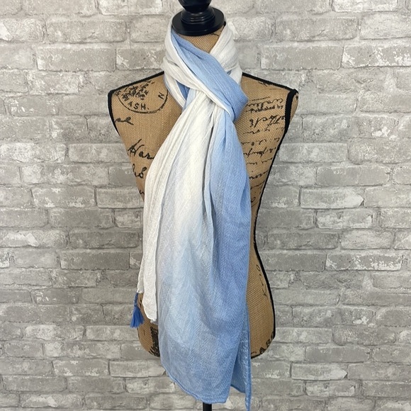 INC International Concept Ombré Fringe Scarf - Picture 1 of 5